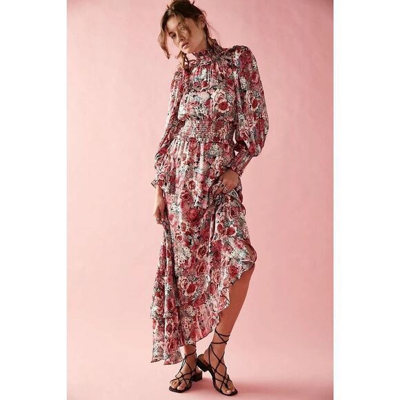 New Free People Elliatt Dorian Maxi Dress Size Xs